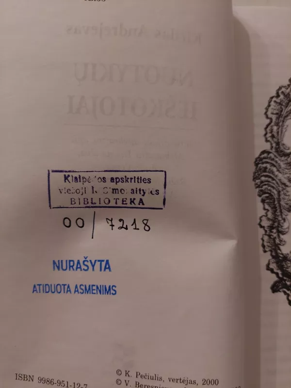 Nuotykių ieškotojai - Kirilas Andrejevas, knyga 3