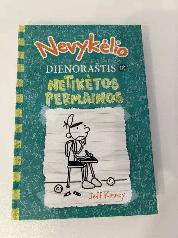 Nevykėlio dienoraštis 18. Netikėtos permainos - Jeff Kinney, knyga 2