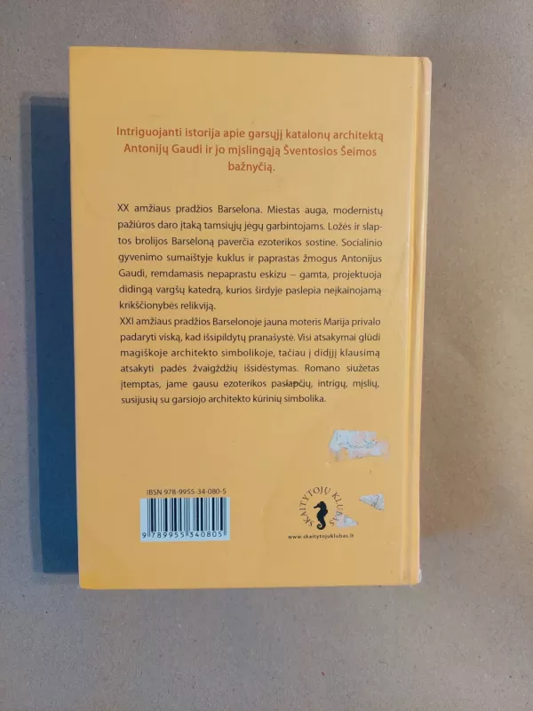 Gaudi mįslė - Esteban Martin, Andreu  Carranza, knyga 3