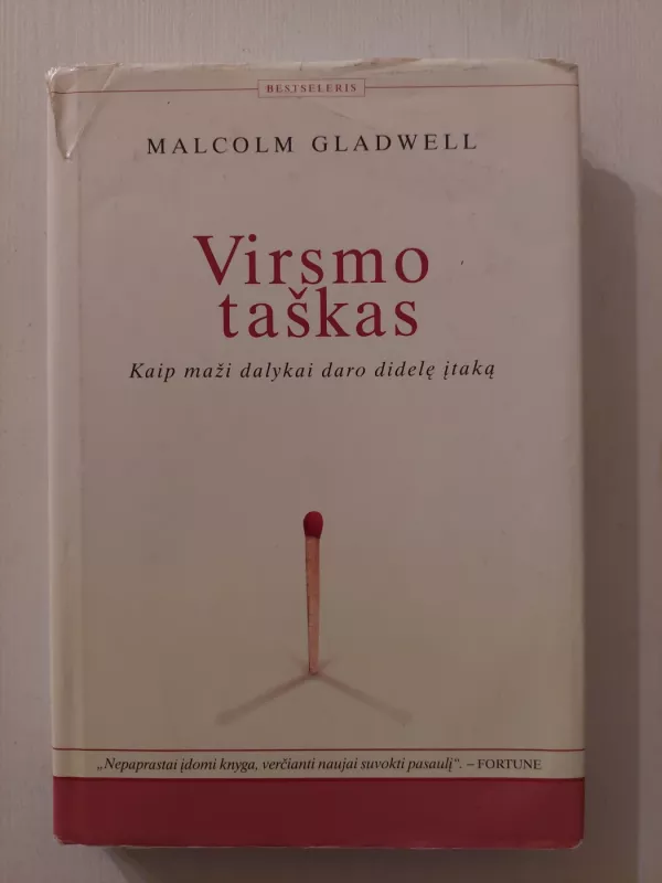 Virsmo taškas: kaip maži dalykai daro didelę įtaką - Malcolm Gladwell, knyga 2