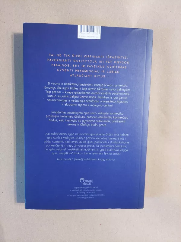 Proto ir širdies magija - James R. Doty, knyga 3