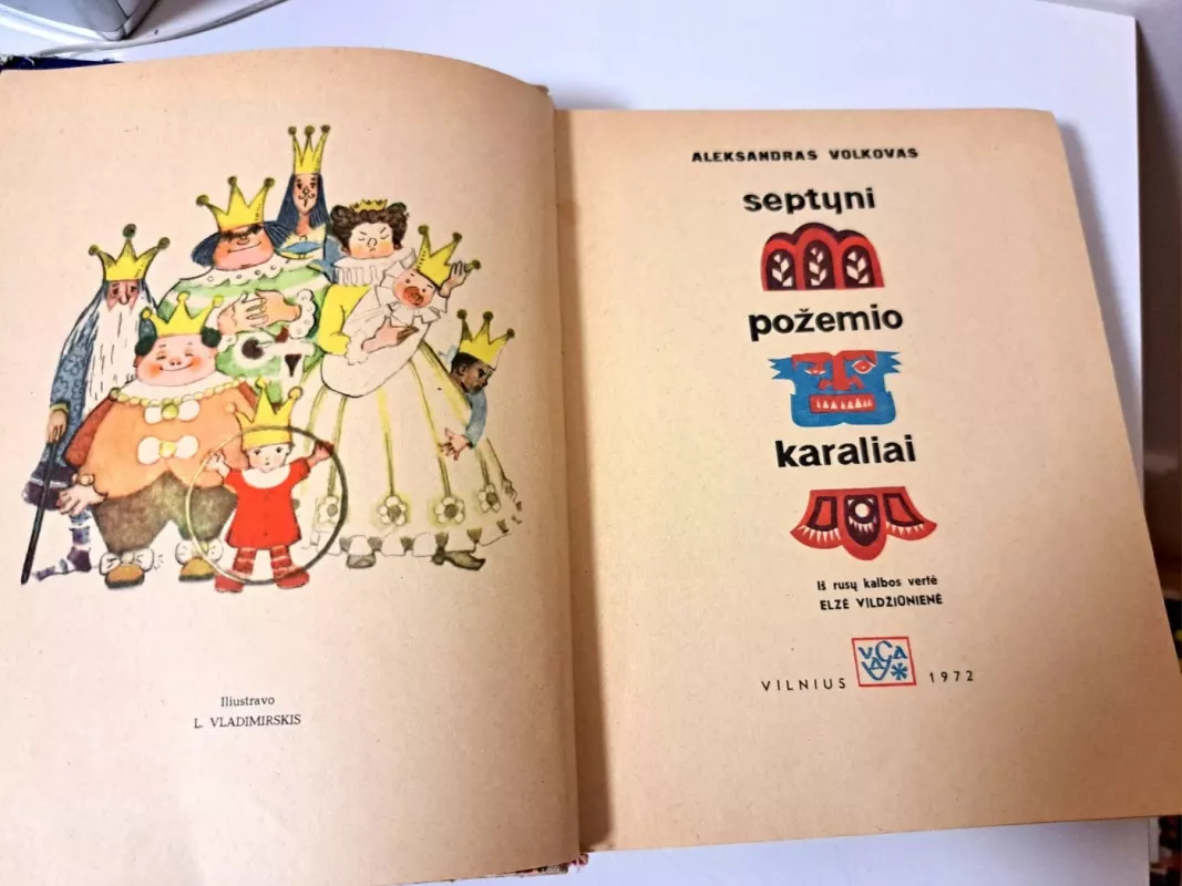 Septyni požemio karaliai - Aleksandras Volkovas, knyga 3