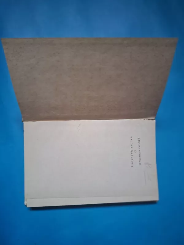 Baltas garlaivis - Čingizas Aitmatovas, knyga 4