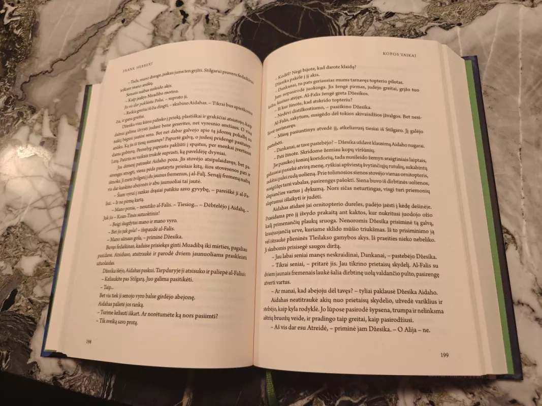 Kopos vaikai (Trečia „Kopa“ kronikų knyga) - Frank Herbert, knyga 3