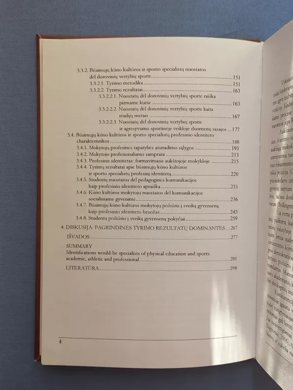 Būsimųjų kūno kultūros ir sporto specialistų identifikacijos: akademinė, sportinė ir profesinė - Laimutė Kardelienė, Kęstutis Kardelis, Diana Karanauskienė, Saulius Šukys, knyga 4