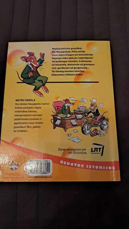 Metro šmėkla - Džeronimas Stiltonas, knyga 3