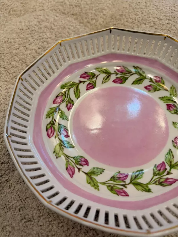 Vintažinis dubuo/lėkštė - , namai ir interjeras 6