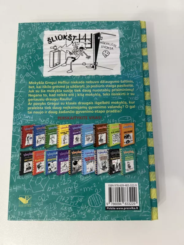 Nevykėlio dienoraštis 18. Netikėtos permainos - Jeff Kinney, knyga 3