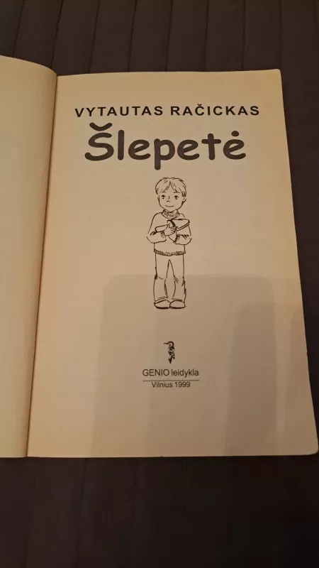 Šlepetė - Vytautas Račickas, knyga 4