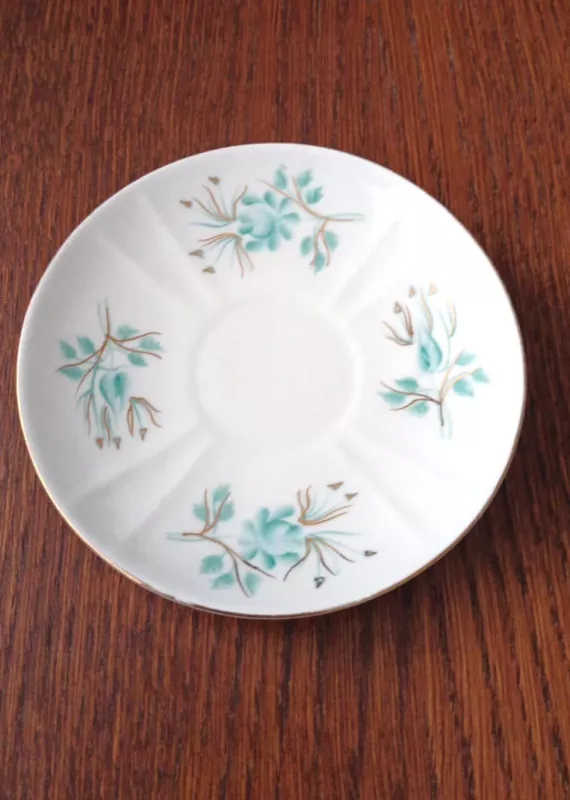 Puodelis (150ml) su lėkštute ir desertine lėkštute, Jiesia - , namai ir interjeras 6