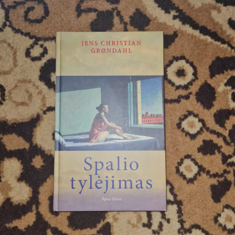 Spalio tylėjimas - Jens Christian Grondahl, knyga 2