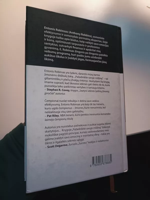 Pažadinkite savyje milžiną - Robbins Anthony, knyga 3