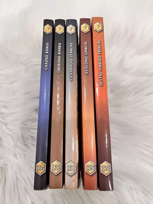 Ambero kronikos (125/126/131/132/134) - Roger Zelazny, knyga 3