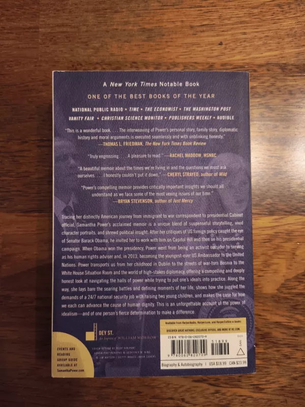 Education of an Idealist - Samantha Power, knyga 3