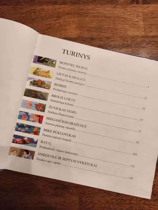 Labos nakties, Saldžių sapnų - Walt Disney, knyga 3