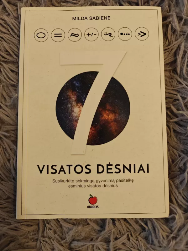 7 visatos dėsniai - Milda Sabienė, knyga 2