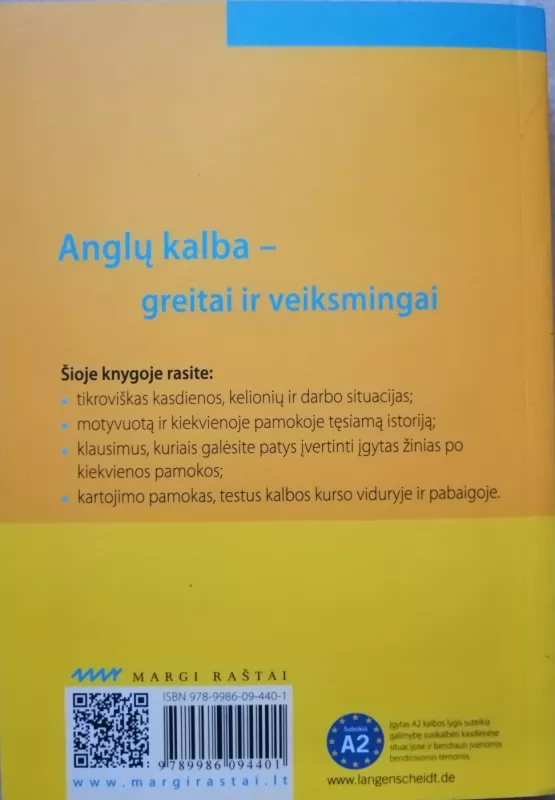 Anglų kalba per 30 dienų - Saulius Lapinskas, knyga 2
