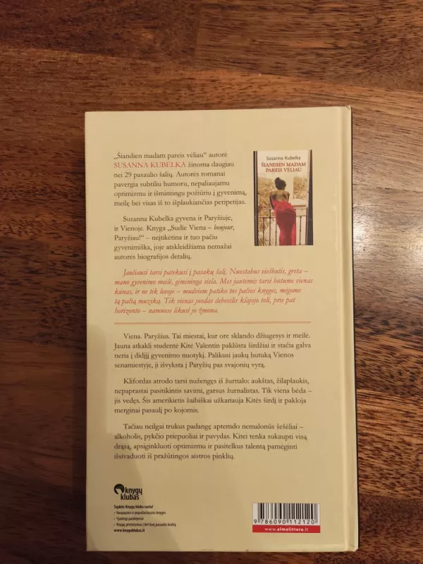 Sudie, Viena – bonjour, Paryžiau! - Susanna Kubelka, knyga 3