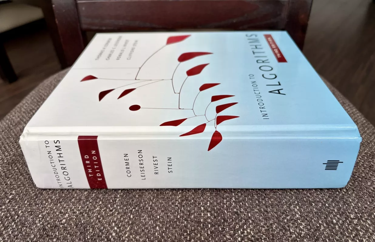 Introduction to algorithms. Third edition -  Thomas H. Cormen,  Charles E. Leiserson, Ronald L. Rivest,  Clifford Stein, knyga 4