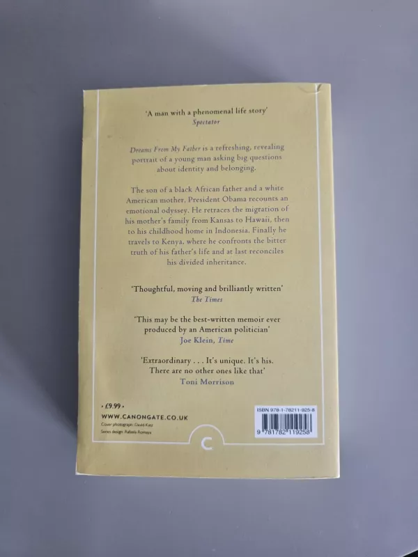 Dreams from my father - Barack Obama, knyga 4