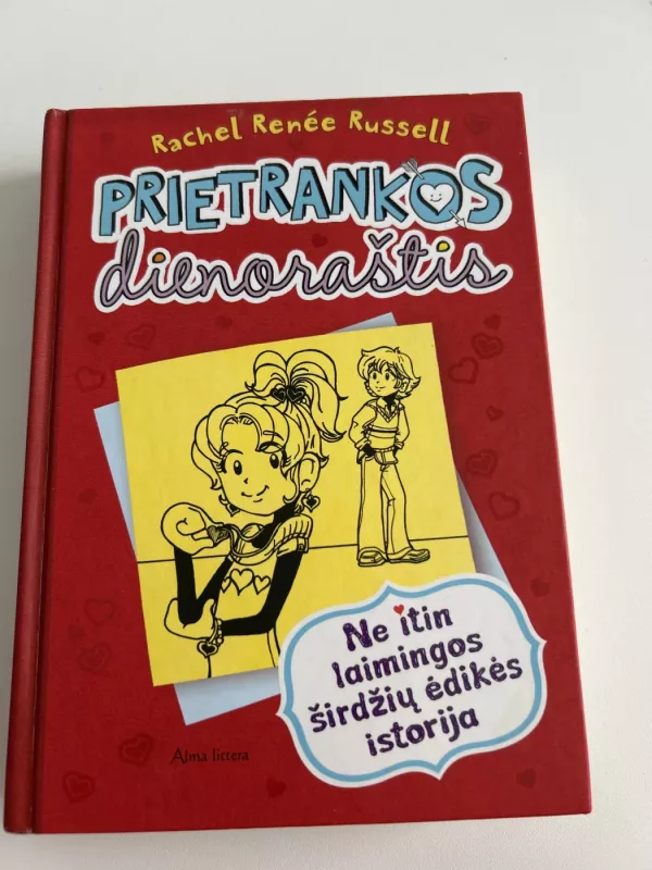Prietrankos dienoraštis. Ne itin laimingos širdžių ėdikės istorija - Rachel Renée Russell, knyga 2