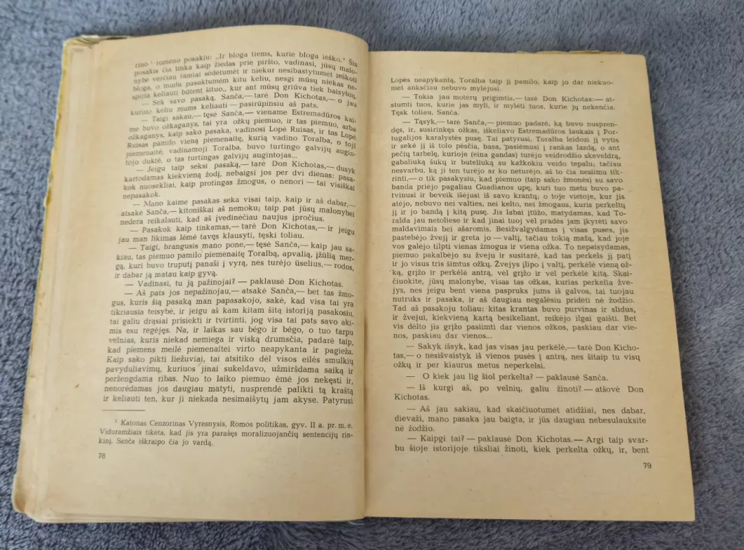 Don Kichotas - Migelis Servantesas, knyga 3