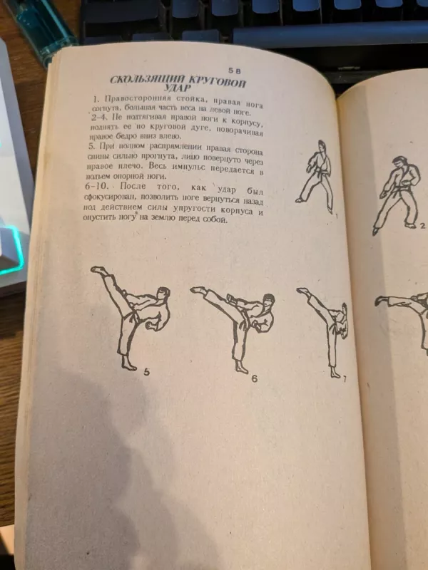 Dinamika udarov nog - Chong Lee, knyga 3