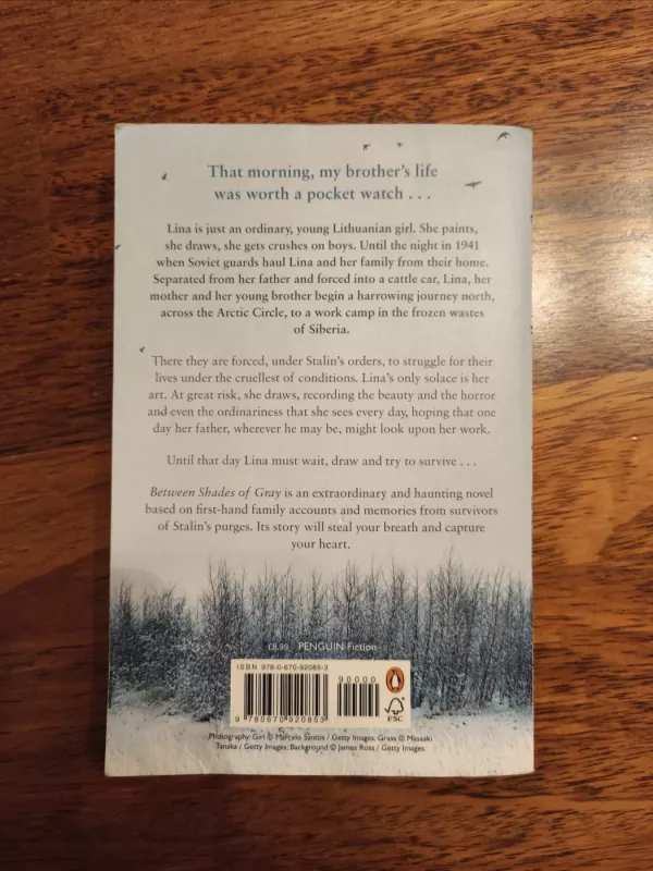 Between Shades of Gray - Šepetys Ruta, knyga 4