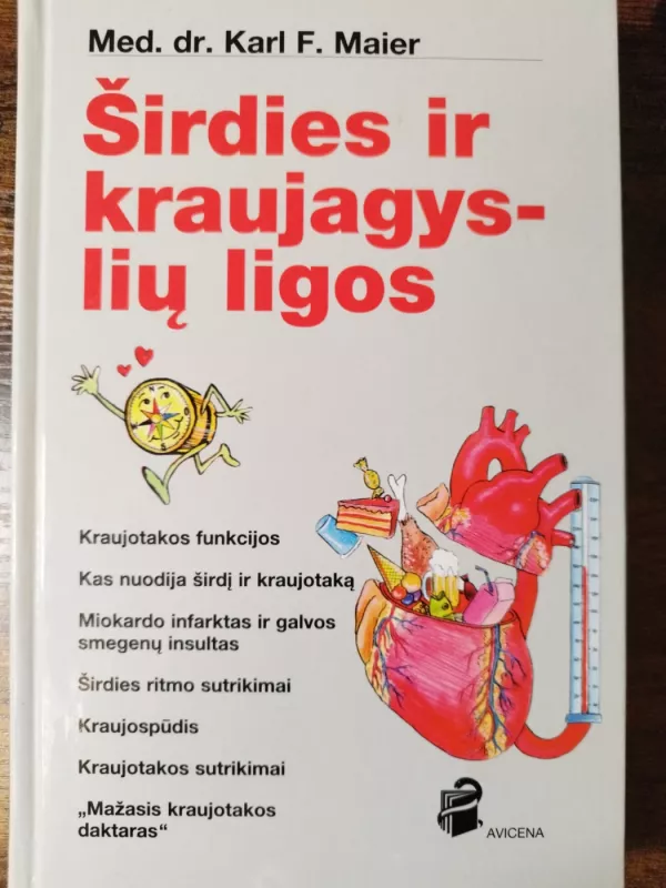 Širdies ir kraujagyslių ligos - Med.dr.Karl F. Maier, knyga 2