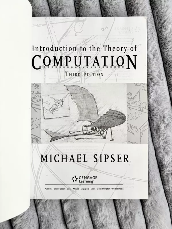 Introduction to the Theory of Computation - Michael sipser, knyga 5