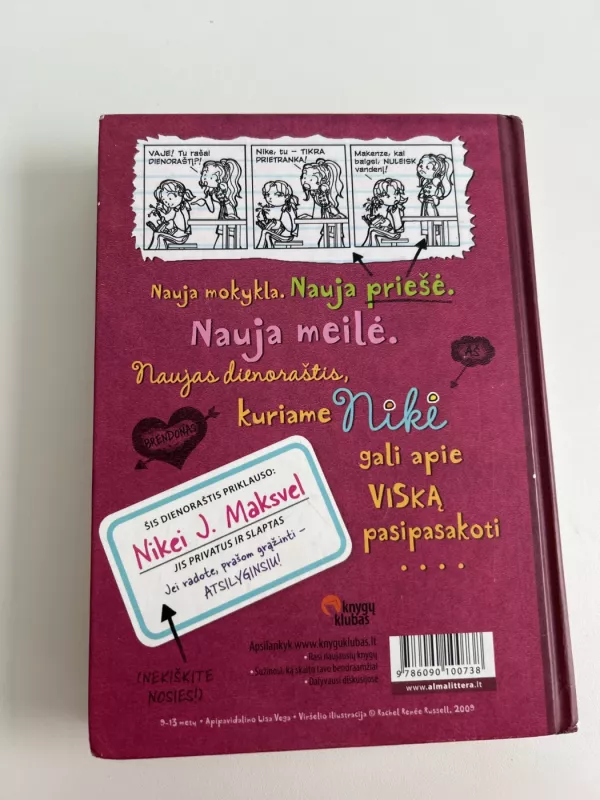 Prietrankos dienoraštis. Ne itin pasakiško gyvenimo istorija - Rachel Renée Russell, knyga 3