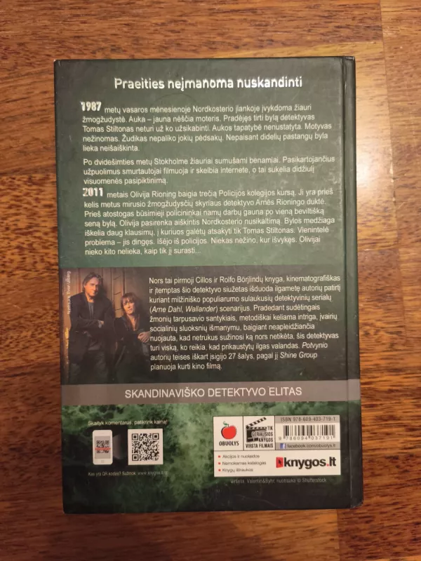 Potvynis - Cilla ir Rolf Borjlind, knyga 3