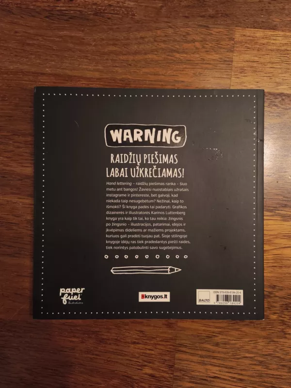 HANDLETTERING - Karin Luttenberg, knyga 4