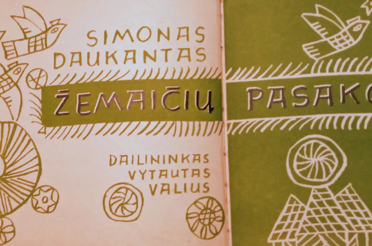 Žemaičių pasakos - Simonas Daukantas, knyga 3