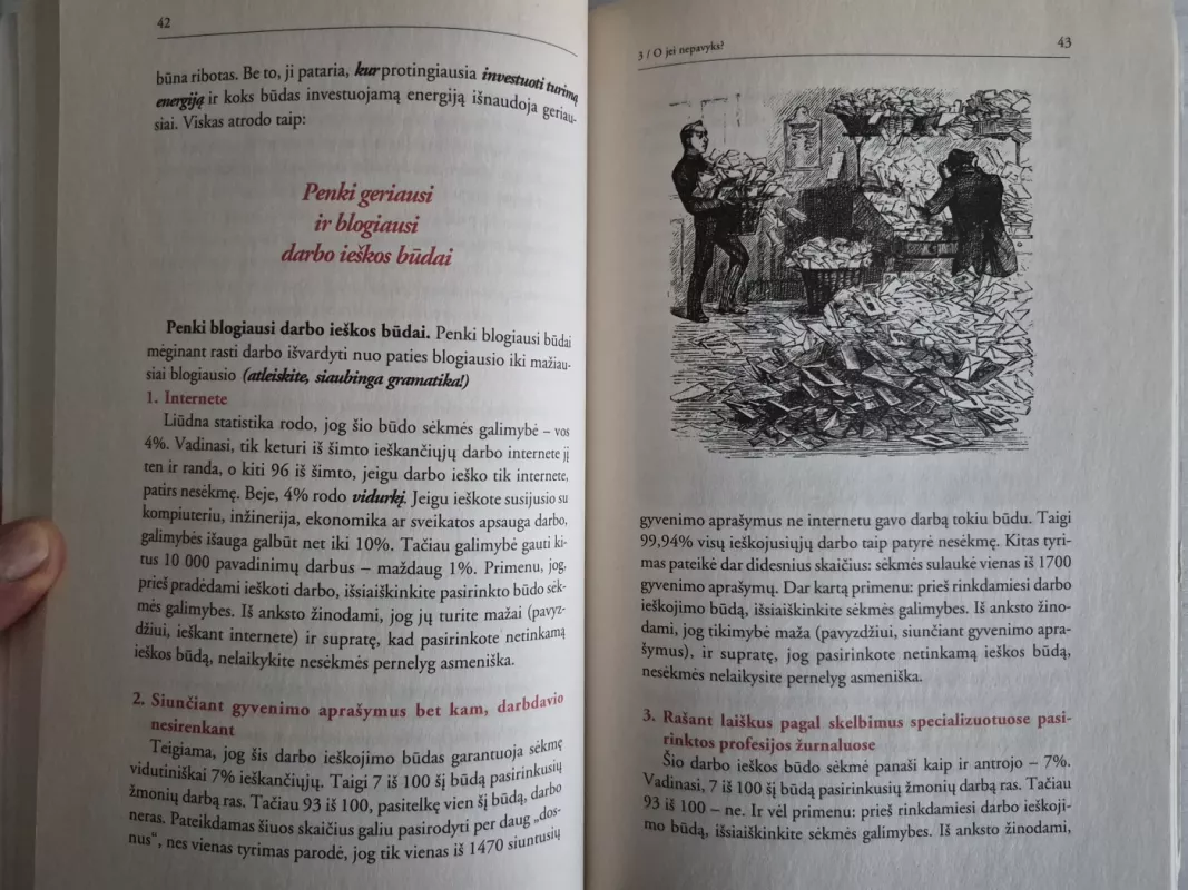 Kokios spalvos tavasis parašiutas? - Richard N. Bolles, knyga 5