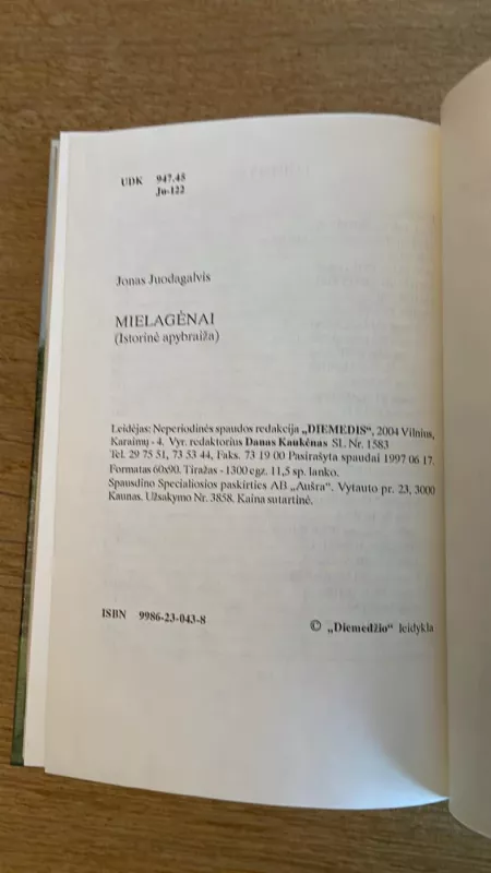 Melagėnai - Jonas Juodagalvis, knyga 5