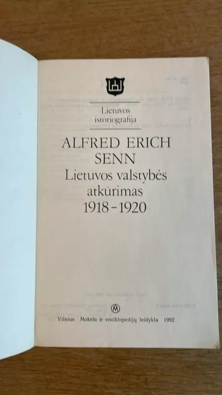 Lietuvos valstybės atkūrimas 1918-1920 - Autorių Kolektyvas, knyga 3