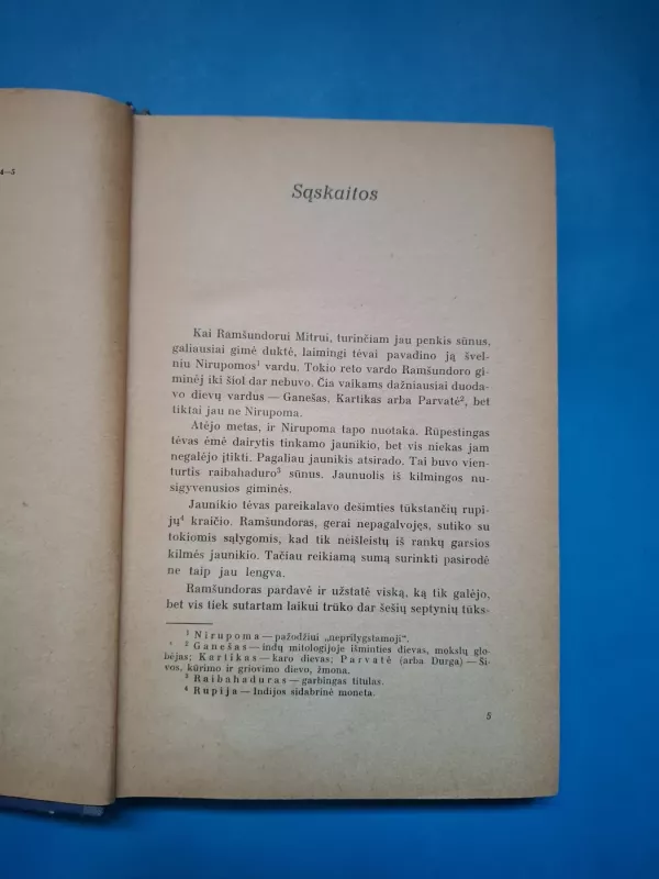 Atsisveikinimo naktis - Rabindranatas Tagorė, knyga 6