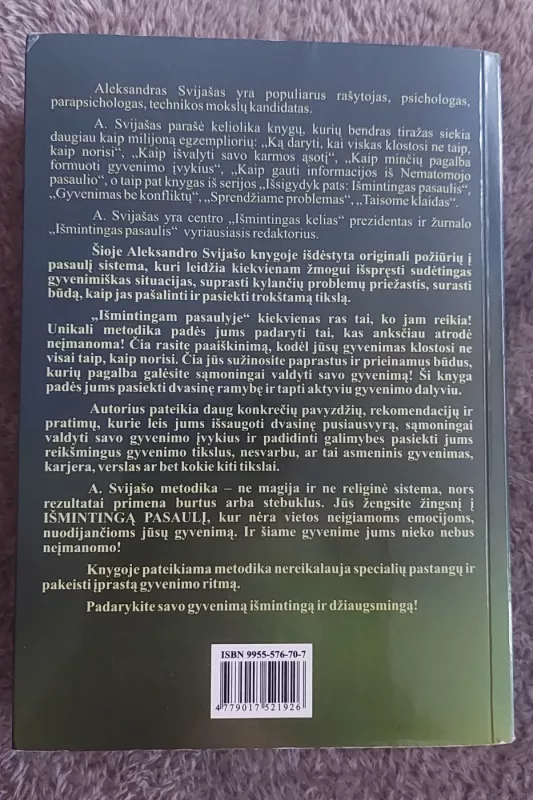 Išmintingas pasaulis, arba kaip gyventi be problemų - Aleksandras Svijašas, knyga 3