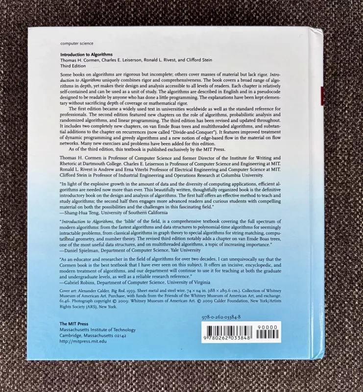Introduction to algorithms. Third edition -  Thomas H. Cormen,  Charles E. Leiserson, Ronald L. Rivest,  Clifford Stein, knyga 5