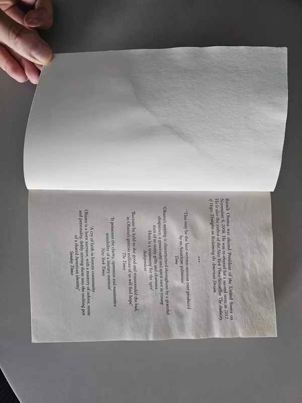 Dreams from my father - Barack Obama, knyga 3