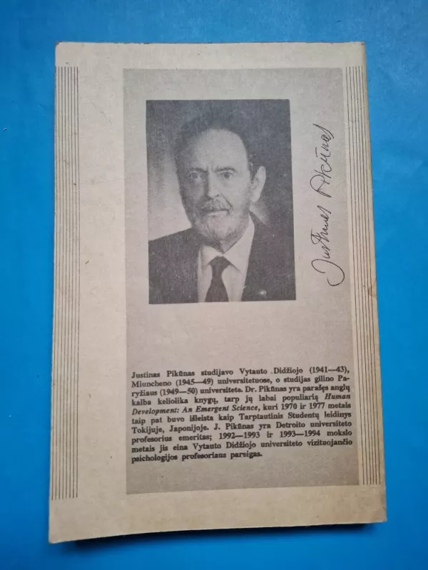 Asmenybės vystymasis      Kelias į savęs atradimą - Pikūnas  Justinas, knyga 5
