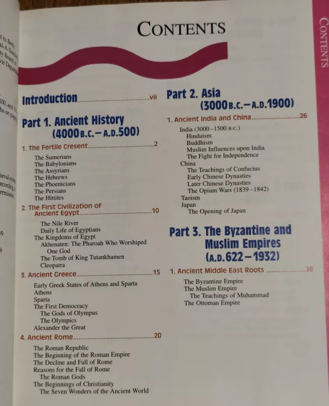 World history - Anne Zeman, Kate Kelly, knyga 3