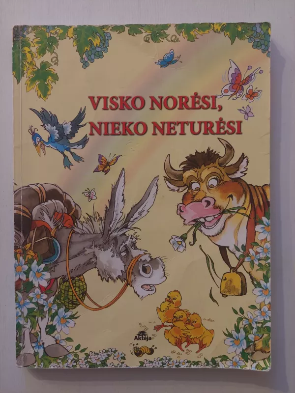 Visko norėsi, nieko neturėsi -   Ezopas, knyga 2