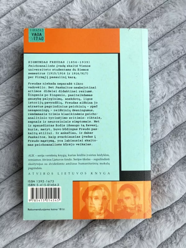 Psichoanalizės įvadas. Paskaitos - Sigmund Freud, knyga 3