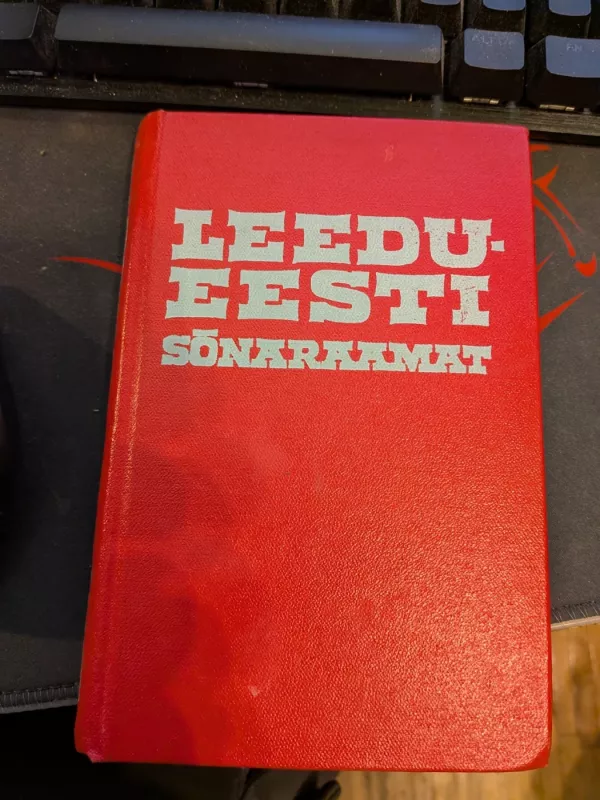 LEEDU - EESTI Sonaraamat - V. Lougas, knyga 2