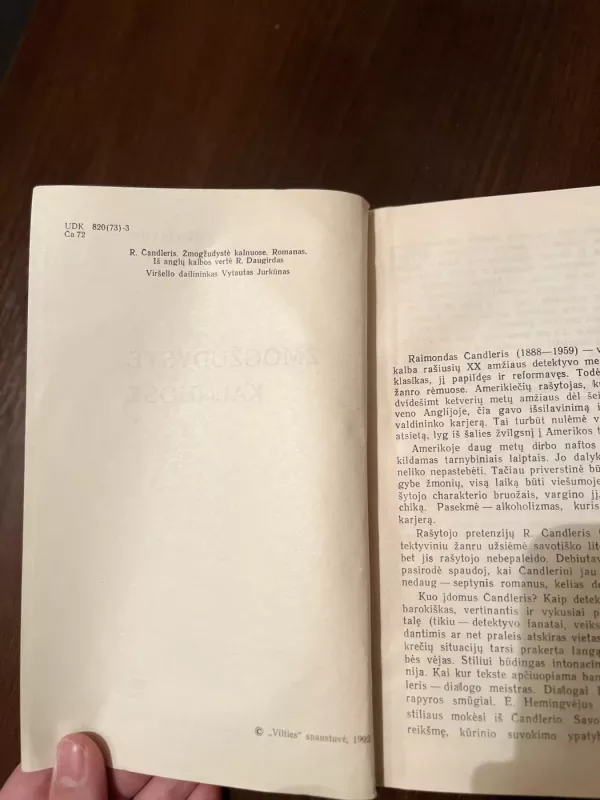 Žmogžudystė kalnuose - Raymond Chandler, knyga 3