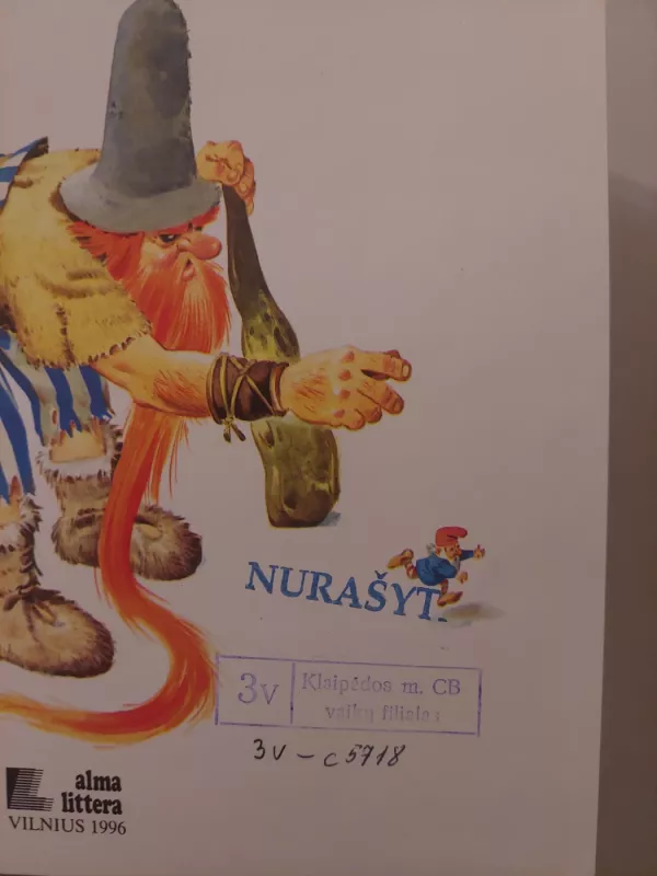 Miško pasakos. Milžinai - Tony Wolf, knyga 3