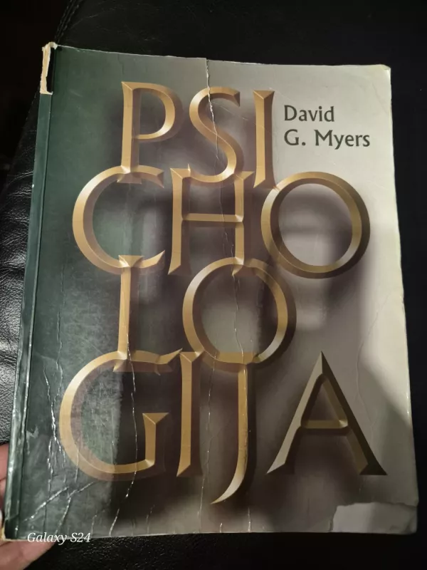 Psichologija - David G. Myers, knyga 2