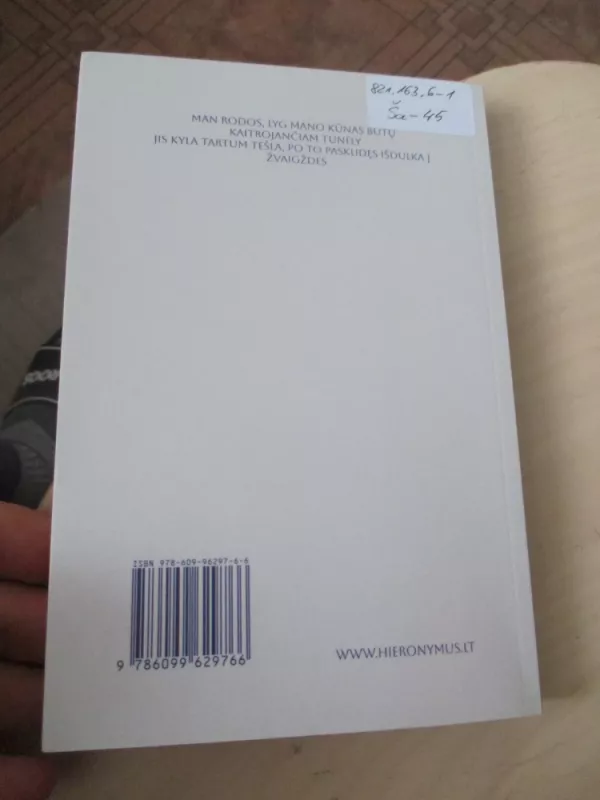 104 eilėraščiai - Tomaž Šalamun, knyga 4